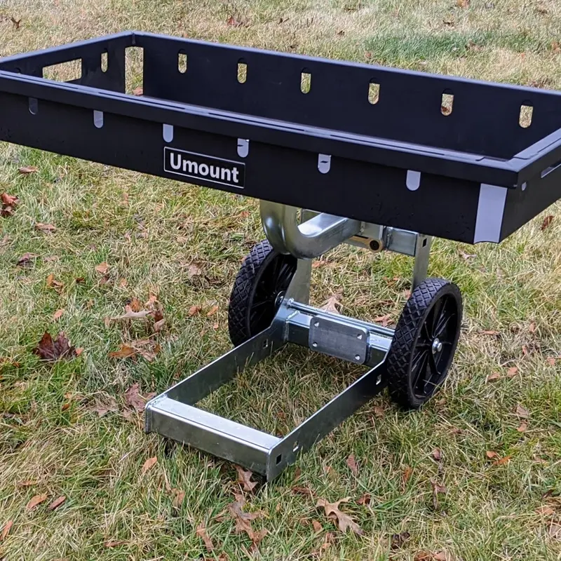 Umount Boxer Cargo Rack | Heavy Duty Powder Coating | Width 35.5" Inches | For Tractor & Lawn Mowers 1