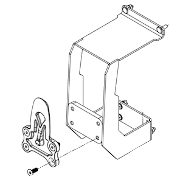 Umount Utility Vehicles & Golf Cart Mounts | Proprietary Tool-Less Mounting System | Universal Compatibility | For Club Car, John Deere & Toro Vehicles 5