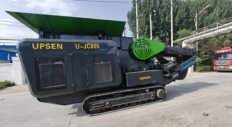 Upsen  Heavy Duty Mobile Jaw Crusher | Model U-Jc805 | Hopper Size 2200Mm X 3200Mm | Engine Horsepower 125 Hp 1