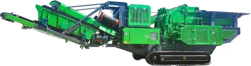 Upsen Mobile Impact Crusher | Model Upf1010 | Production Capacity 80–150 T/H | Max. Feeding Size 600 Mm 1