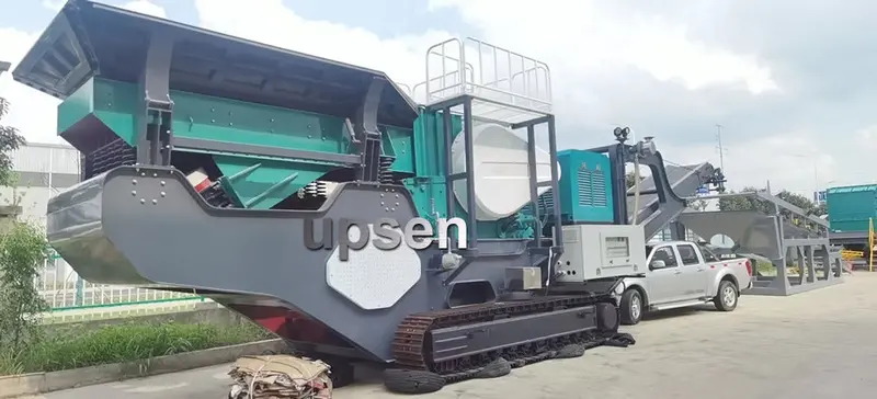 Upsen Ujc-106 Portable Mobile Jaw Crusher | Hopper Capacity 7 Cubic Meter | Diesel Engine 250 Kw 1