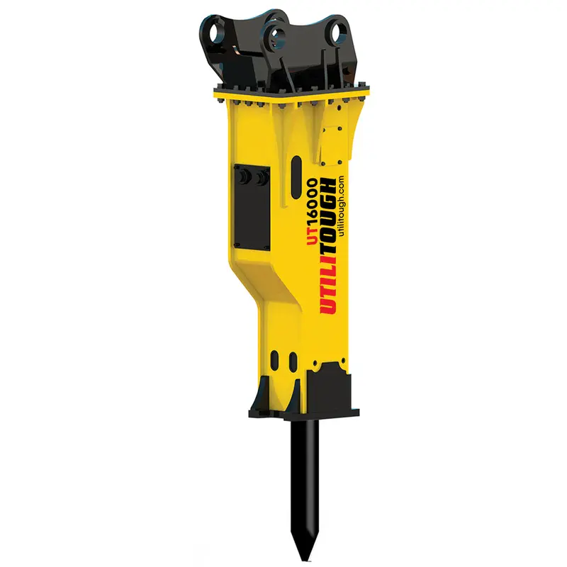 Utilitough Excavator Whisper Series | Model Ut-16000 & Ut-18000 | Energy Class 16000-18000 Ft-Lb | Machine Size 35-55 Tons | For Excavators 1