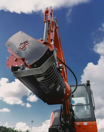 Utilitough Femac Mulchers | Dfd Series | Cutting Width 28", 36" & 43" | Machine Size 5–12 Tons | For Excavators 1