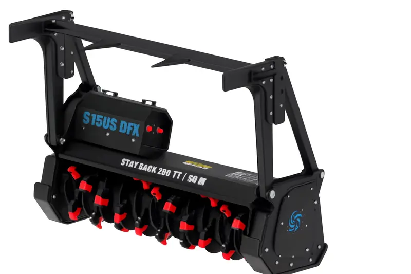 Utilitough Femac Skid Steer Mulchers | S15us Dfx Series (Heavy Duty) | Working Width 63"  & 73" | 32–53 Gpm | For Skid Steers 1