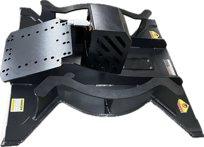Utilitough Hydraulic Rotary Brush Cutter | Width 42" & 48" | Low & Standard Flow Model | Hydraulic Flow Range 14-25 Gpm | For Mini Skid Steers 1