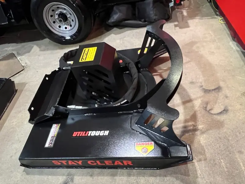 Utilitough Hydraulic Rotary Brush Cutter | Width 42" & 48" | Low & Standard Flow Model | Hydraulic Flow Range 14-25 Gpm | For Mini Skid Steers 3