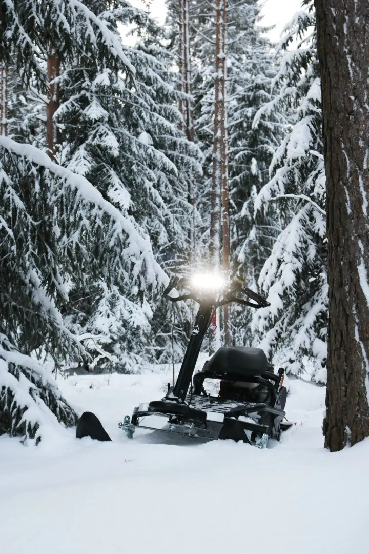 Vaellan Mpv Snow Bike Plus 4-Wheeler Kit With Honda Gx200 Engine 1