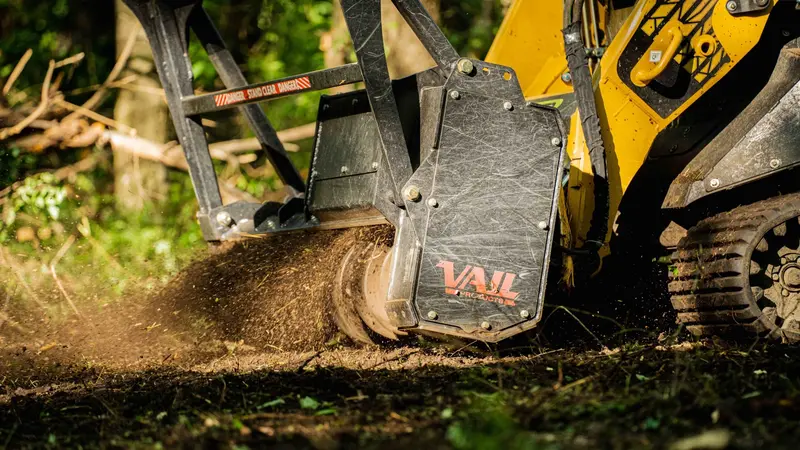 Vail Products 50", 60" & 72" Drum Mulchers | For Compact Track Loader 1