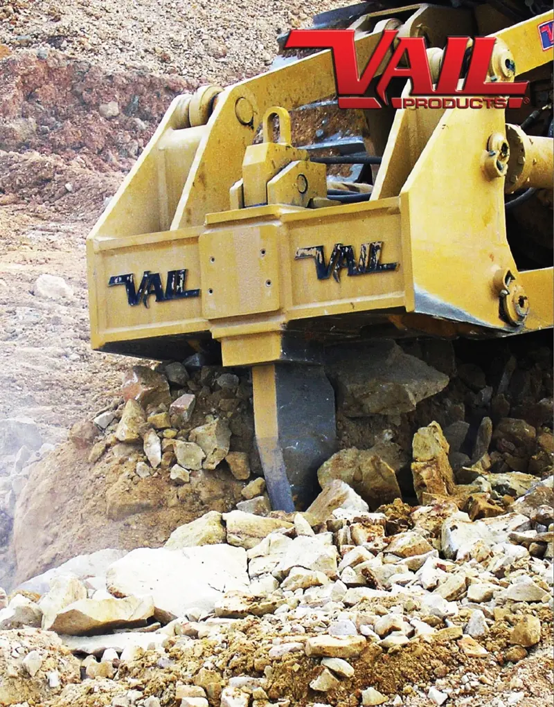 Vail Products Backup Rippers | High-Impact Cast Teeth | Buckets, Blades, Dozer C-Frames | For Backhoe, Loaders & Dozers 1
