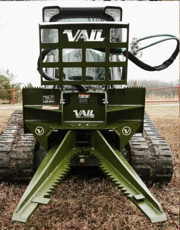 Vail Products Outdoor Tree Puller | Working Width 45" Inches | Oil Flow 10-15 Gpm | For Skid Steers 1