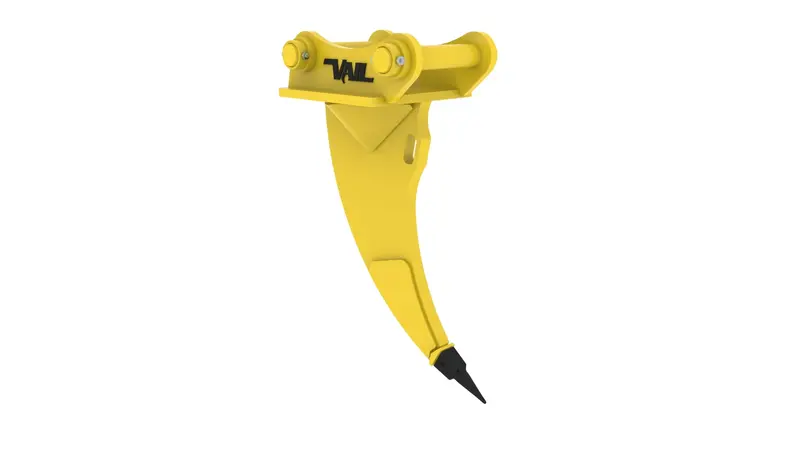 Vail Products X-Ripper |Penetration Depth 28" To Over 5 Feet | Wear Plates Abrasive Resistant Steel | For Excavator And Backhoe 1