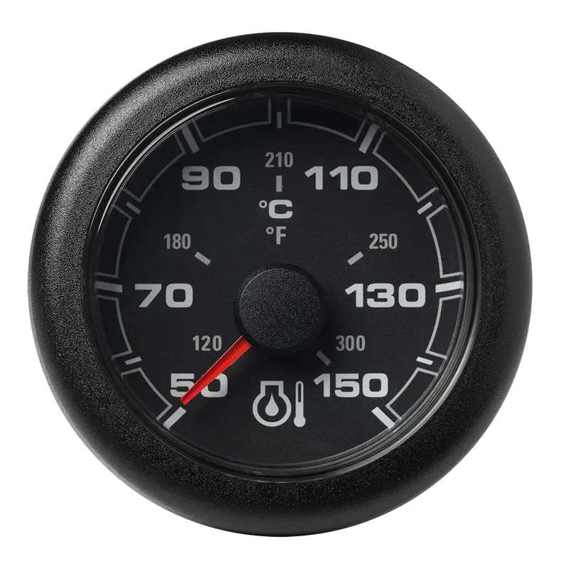 Veratron 52Mm (2-1/16") Oceanlink Engine Oil Temperature 150C/300F - Black Dial  Bezel [A2c1065850001] 1