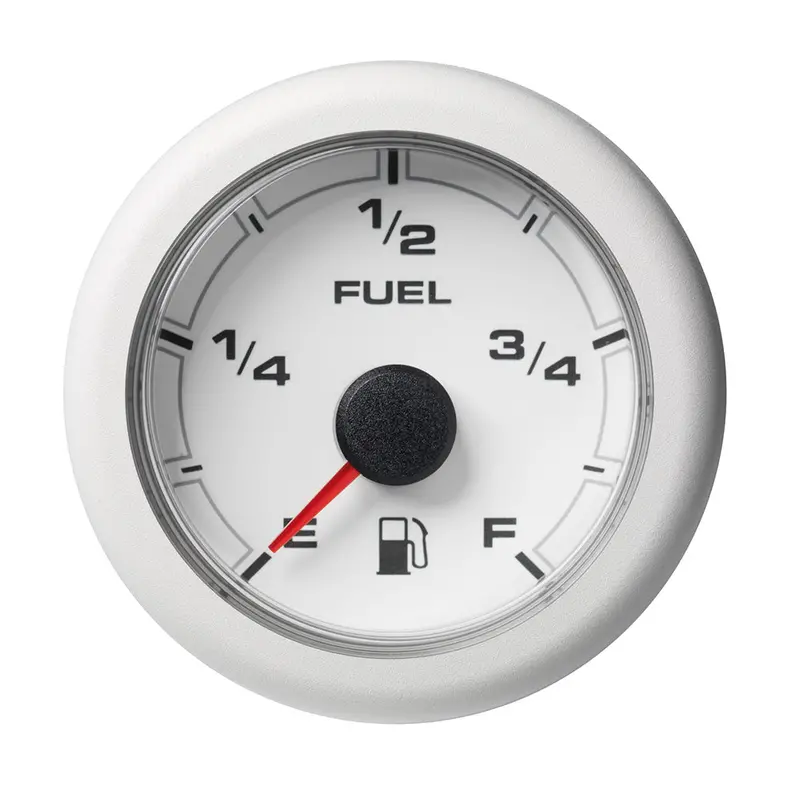 Veratron 52Mm (2-1/16") Oceanlink Fuel Level Gauge - White Dial  Bezel [A2c1065940001] 1