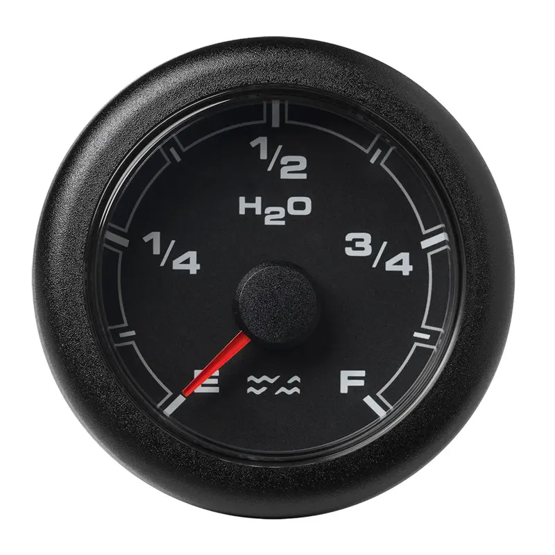 Veratron 52Mm (2-1/16") Oceanlink Waste Water Gauge - Black Dial  Bezel [A2c1065890001] 1