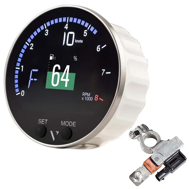 Veratron 85Mm (3-3/8") Vmh-35 Multifunction Gauge W/Battery Sensor [B00085502] 1