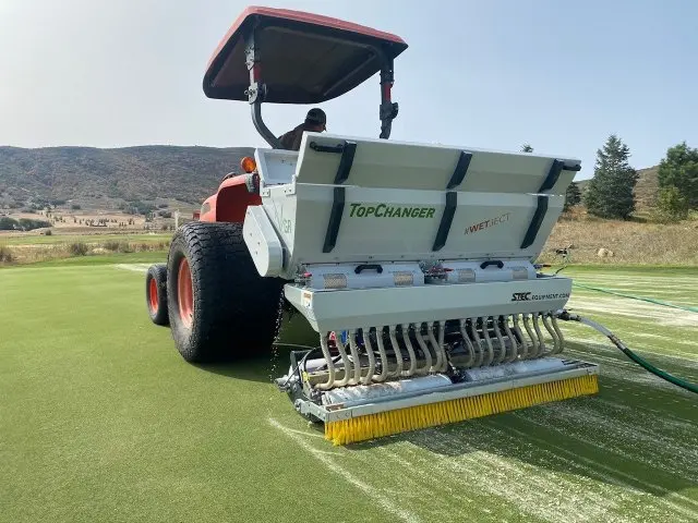 Vgr Topchanger Xp Soil Improving Injects Wet Or Dry Sand Dryer & Firmer Playing Surface 1