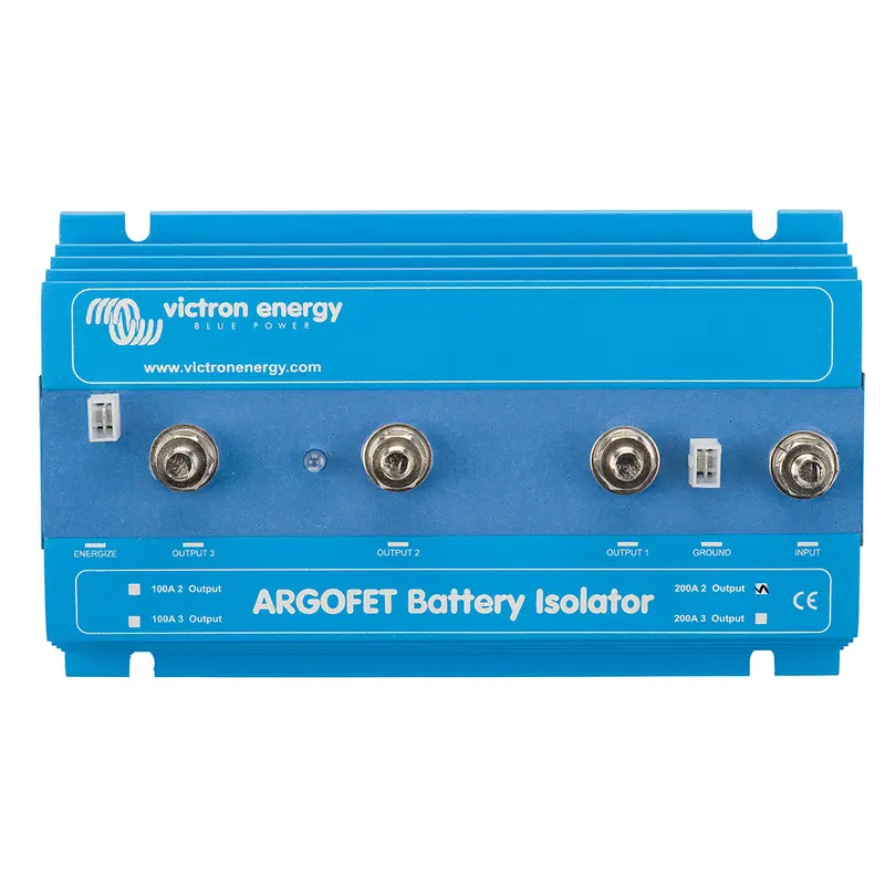 Victron Argofet 200-2 Battery Isolator - 200Amp - 1 Alternator, 2 Batteries [Arg200201020r] 1