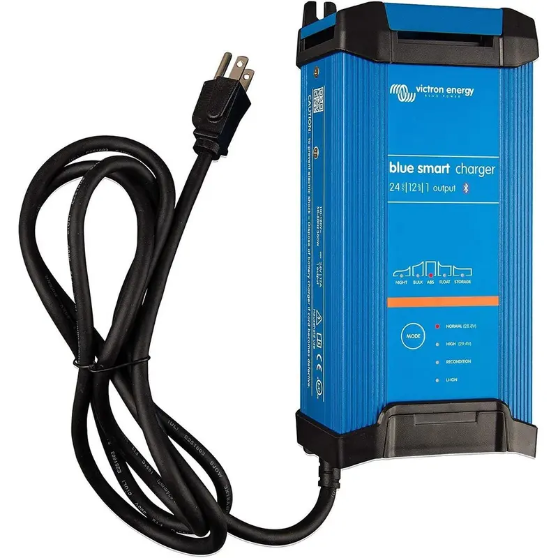 Victron Blue Smart Ip22 24Vdc 12A 1 Bank 120V Charger - Dry Mount [Bpc241245102] 1