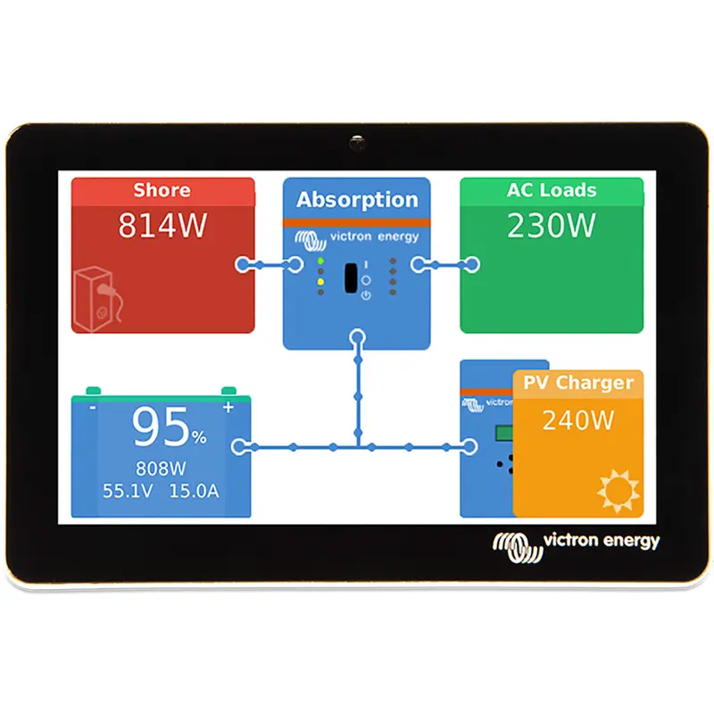 Victron Gx Touch 50 Surface Mount Display - 5" [Bpp900455050] 1