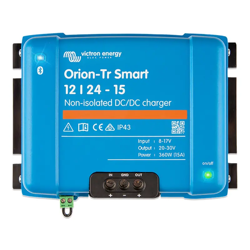 Victron Orion-Tr Smart 12/24-15 15A (360W) Non-Isolated Dc-Dc Or Power Supply [Ori122436140] 1