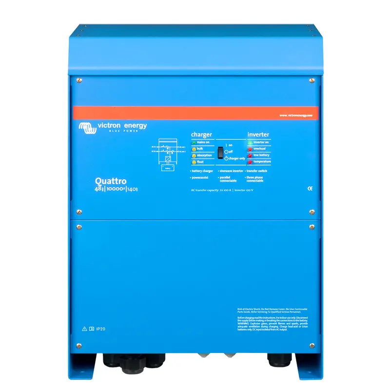 Victron Quattro 48/10000 140-100/100 120V Ve.Bus 50/60Hz [Qua483100300] 1