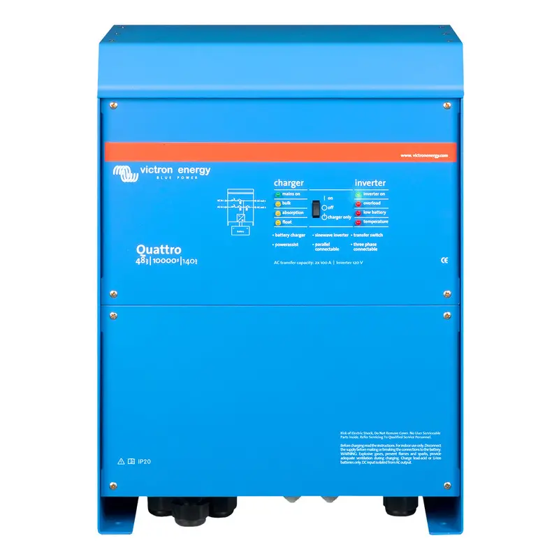 Victron Quattro 48/10000 140-100/100 120V Ve.Bus Ul-Listed [Qua483100102] 1