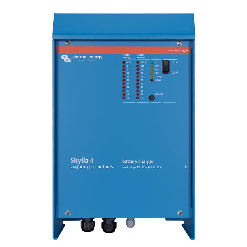 Victron Skylla-I Charger - 24 Vdc - 100Amp - 2-Bank - 230 Vac [Ski024100000] 1