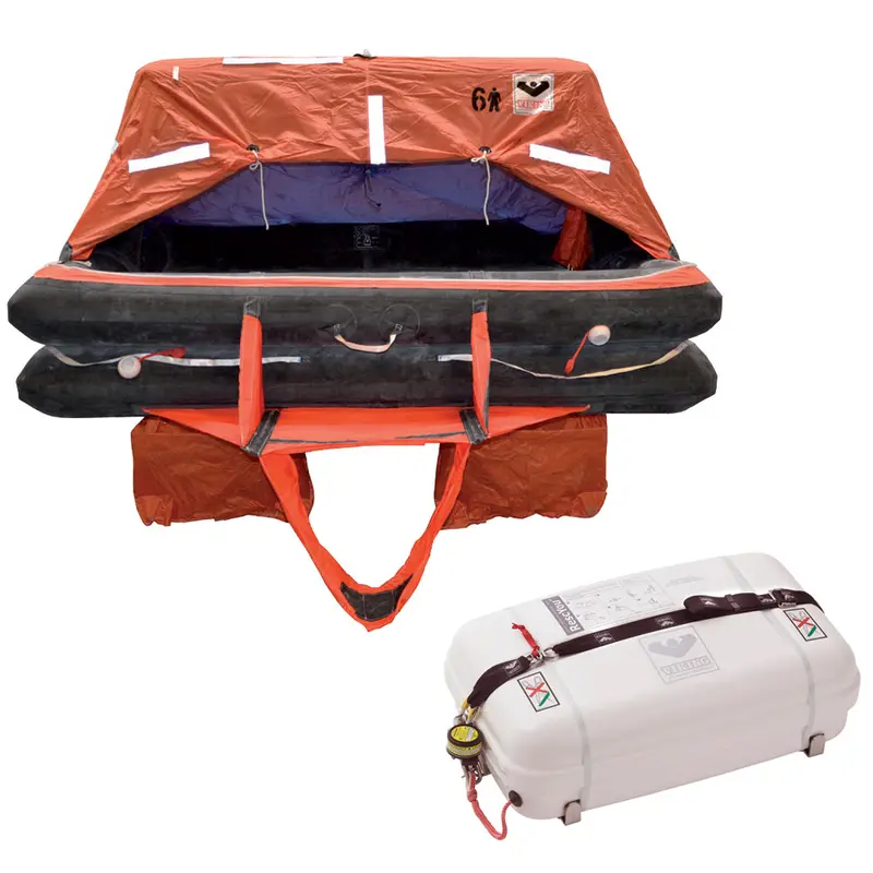 Viking Coastal Life Raft 6 Person Low Profile Container [L006cl0015aci] 1