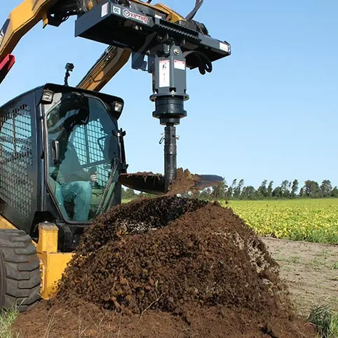 Virnig Auger Drive | Aug36 Series | 36-25 Gpm | For Skid Steers 1