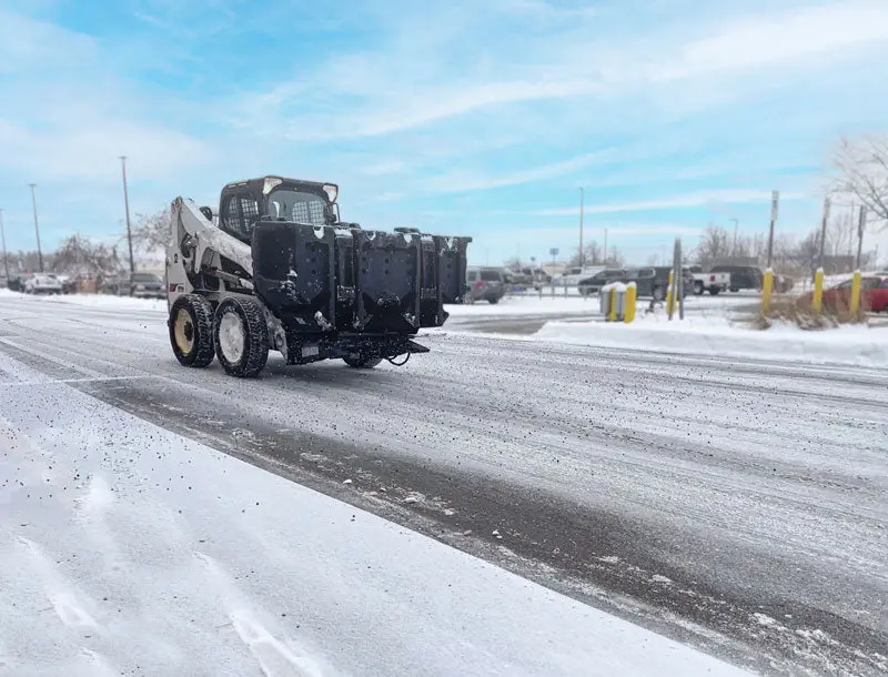 Virnig Salt Spreader | Model Slt | 56.3" Width | 15-25 Gpm | For Skid Steers 1