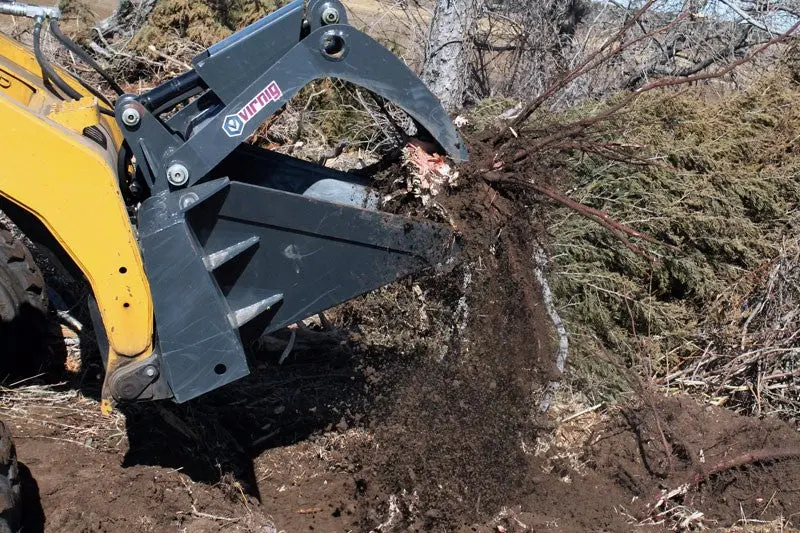 Virnig Stump Bucket Grapple | Model Stmpg | 45.6" Width | 15-25 Gpm | For Skid Steers 1