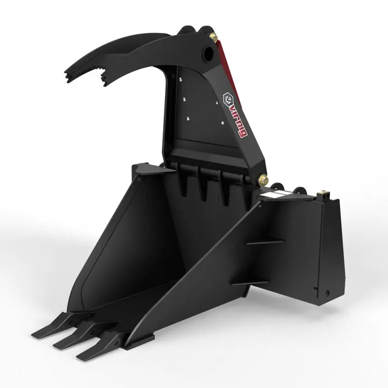 Virnig Stump Bucket Grapple | Model Stmpg | 45.6" Width | 15-25 Gpm | For Skid Steers 2