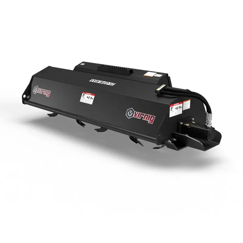 Virnig Tiller | Model Tlr54 & Tlr72 | Widths 54" & 72" | 15-25 Gpm | For Skid Steers 1