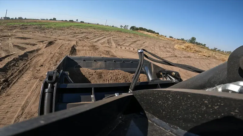 Virnig V20 Mini Skid Steer Multi-Purpose Bucket (4-In-1) | Cmp Series | Widths 36" To 54" | 15-25 Gpm | For Mini Skid Steers 4