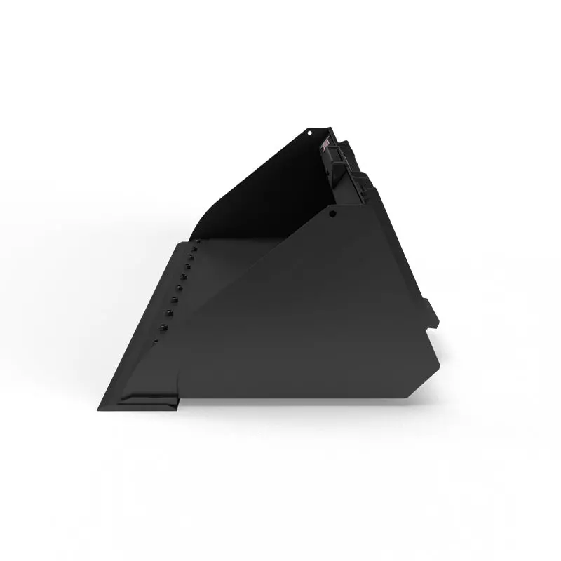Virnig V40 Low Profile Dirt Bucket | Edv Series | Widths 61.5" To 85.5" | 22 Gpm | For Skid Steer & Track Loaders 2