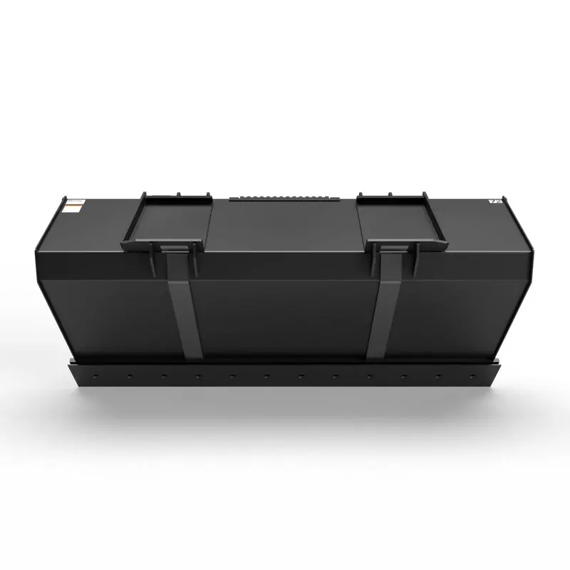 Virnig V40 Low Profile Dirt Bucket | Edv Series | Widths 61.5" To 85.5" | 22 Gpm | For Skid Steer & Track Loaders 9