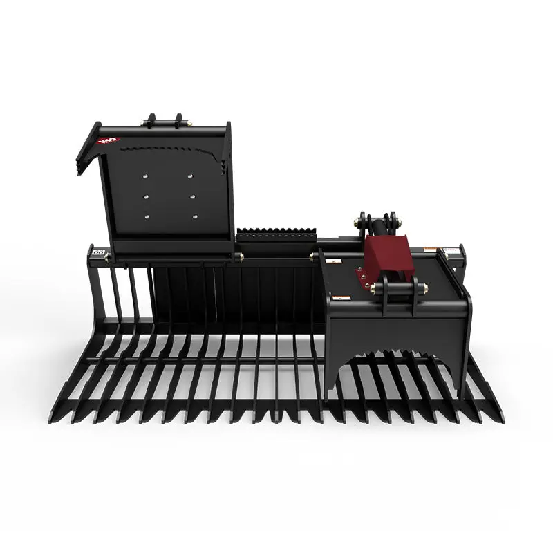 Virnig V40 Skeleton Rock Grapple | Bsrgv Series | Widths 66" To 84" | 15-25 Gpm | For Skid Steers 1