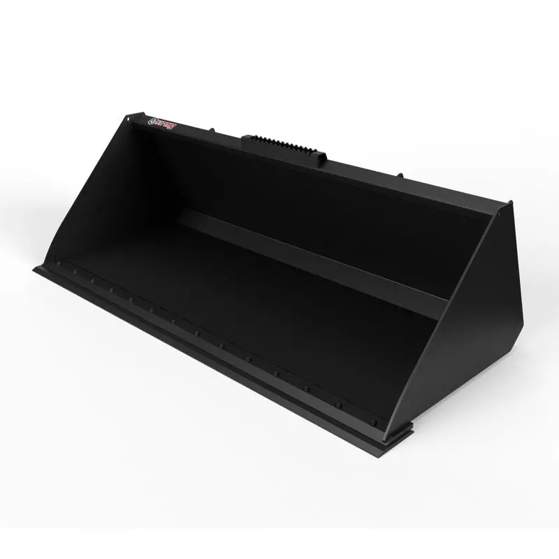 Virnig V40 Snow / Light Material Bucket | Slhv Series | Widths 60" To 96" | 15-25 Gpm | For Skid Steerd 1