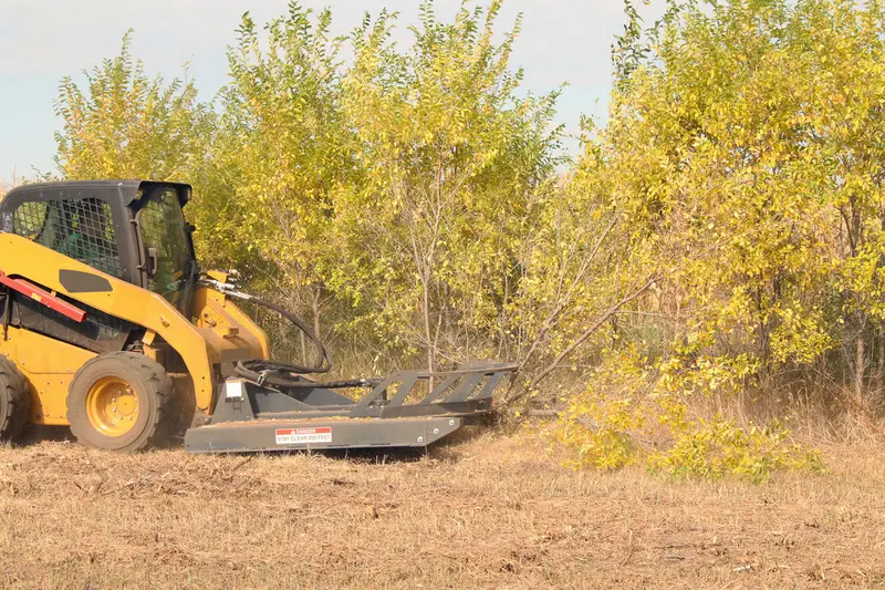Virnig V50 Open Front Rotary Brush Cutter | Rbv-O Series | Widths 66" To 84" | 14-45 Gpm | For Skid Steers 1