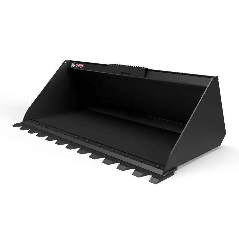 Virnig V50 Utility Bucket | Uhv Series | Widths 61.5" To 85.8" | 15-25 Gpm | For Skid Steers 1