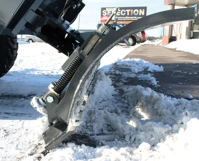 Virnig V60 Angle Snow Blade | Models Sbs Series | Widths 74" To 120" | 15-25 Gpm | For Skid Steers 1