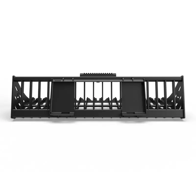 Virnig V60 Skeleton Rock Bucket | Hsrv Series | Widths 72" To 90" | 15-25 Gpm | For Skid Steers 1