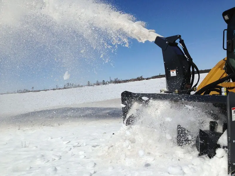 Virnig V60 Snow Blower | Vbw Series | Widths 64.7" To 88.7" | 14-45 Gpm | For Skid Steers 1