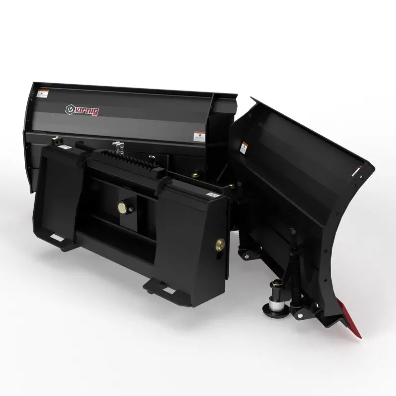 Virnig V60 V-Snow Blade | Sbv Series | Widths 51.5" To 120" | 15-25 Gpm | For Skid Steers 10