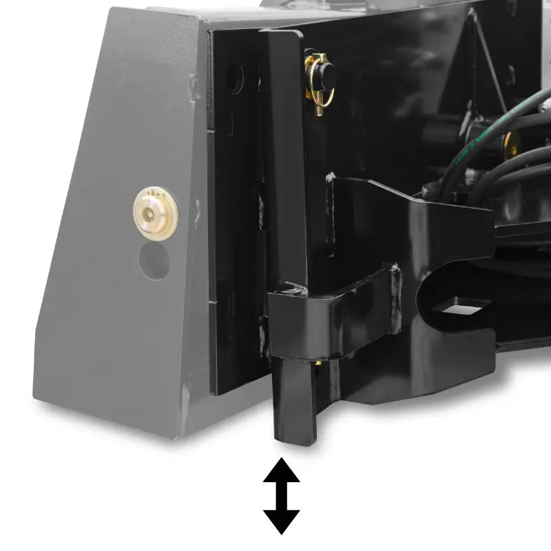 Virnig V60 V-Snow Blade | Sbv Series | Widths 51.5" To 120" | 15-25 Gpm | For Skid Steers 14