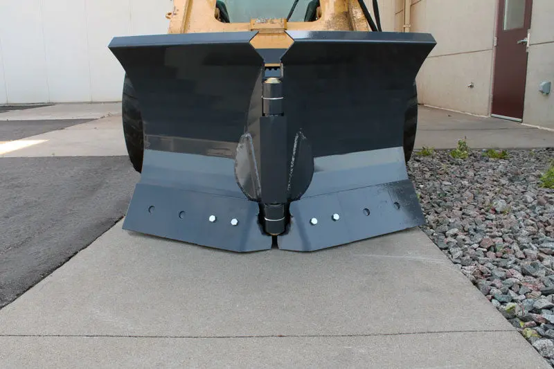 Virnig V60 V-Snow Blade | Sbv Series | Widths 51.5" To 120" | 15-25 Gpm | For Skid Steers 4