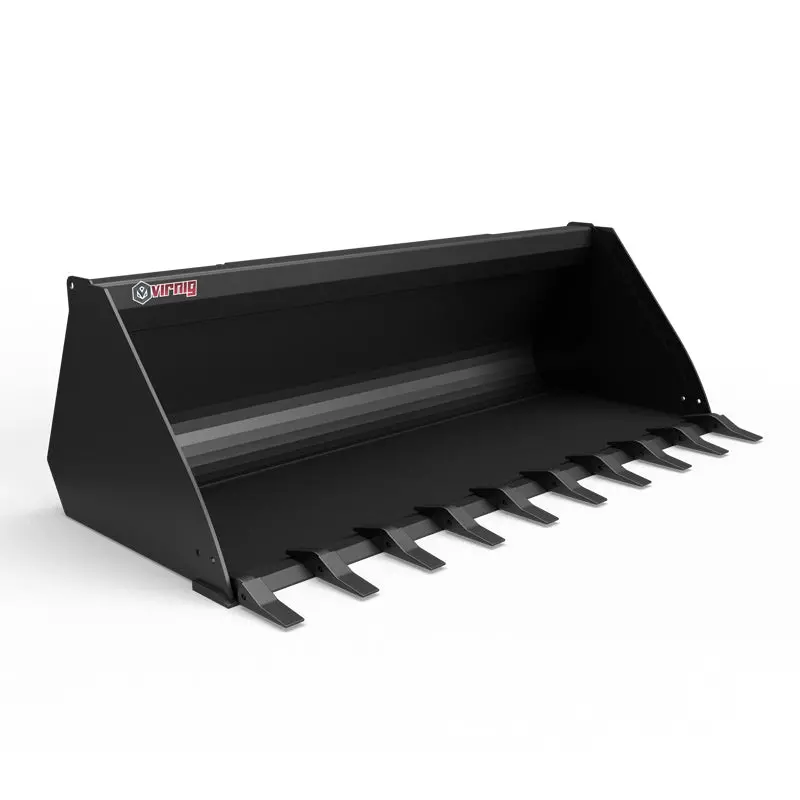 Virnig V70 Cwl General Purpose Bucket | Wgp Series | Widths 72" To 96" | 15-25 Gpm | For Compact Wheel Loaders 10