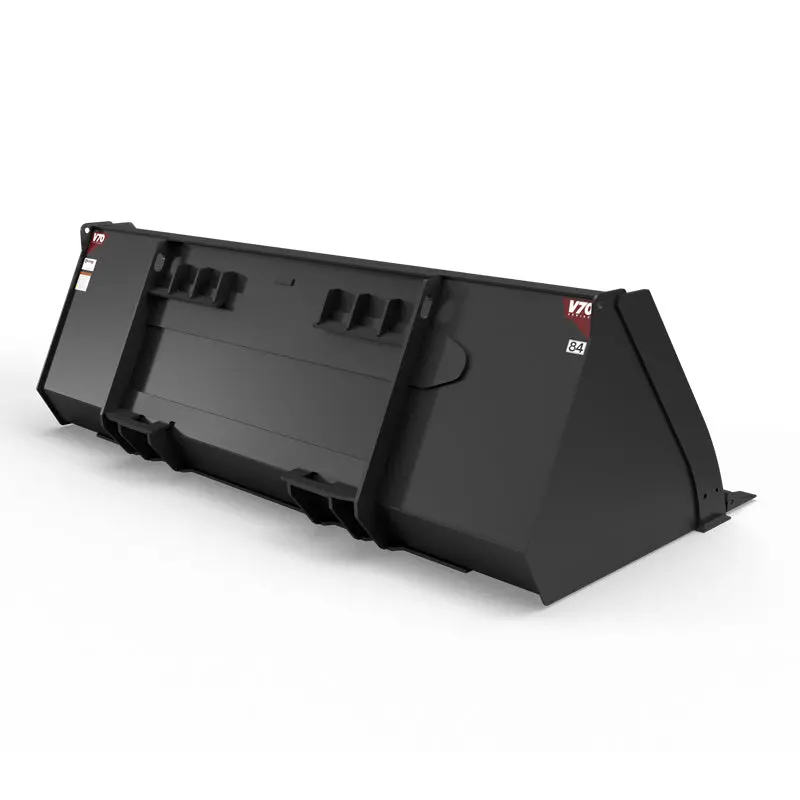 Virnig V70 Cwl General Purpose Bucket | Wgp Series | Widths 72" To 96" | 15-25 Gpm | For Compact Wheel Loaders 12