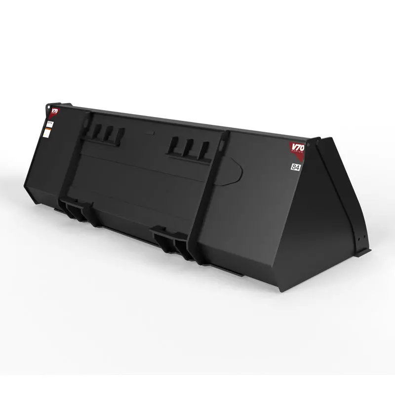 Virnig V70 Cwl General Purpose Bucket | Wgp Series | Widths 72" To 96" | 15-25 Gpm | For Compact Wheel Loaders 3