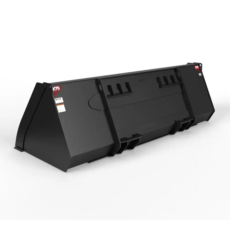 Virnig V70 Cwl General Purpose Bucket | Wgp Series | Widths 72" To 96" | 15-25 Gpm | For Compact Wheel Loaders 4